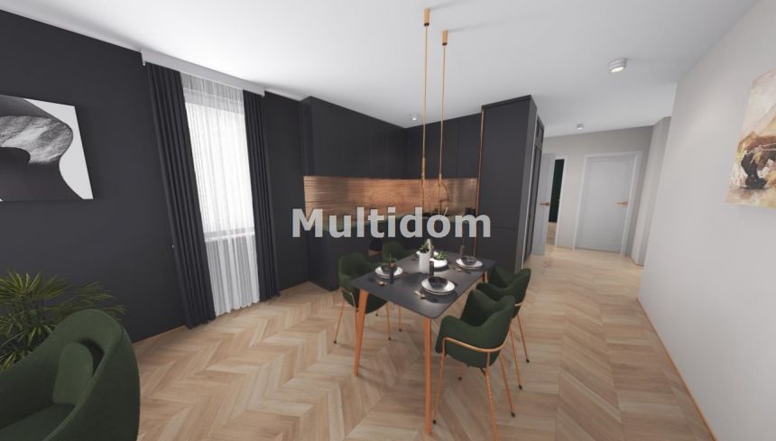 Przestronne mieszkanie 3-pokojowe z balkonem miniaturka 2