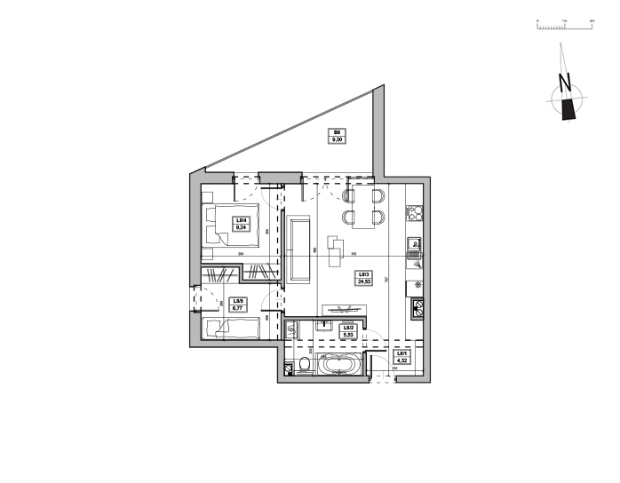 Mieszkanie w apartamentowcu miniaturka 2