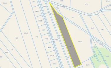 Działka rolna 1,84 ha Siedliska gm Wydminy