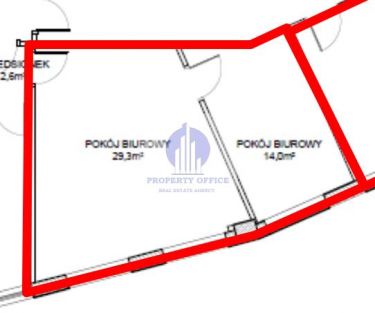 Mokotów: biuro 39,33 m2