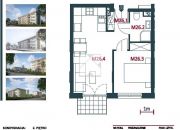 Branice nowe mieszkanie 2 pokojowe 33,86 m2 miniaturka 6