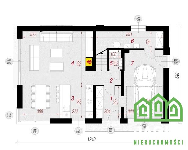 Osielsko Willa Pola developer las 155/650m2,2022r miniaturka 4