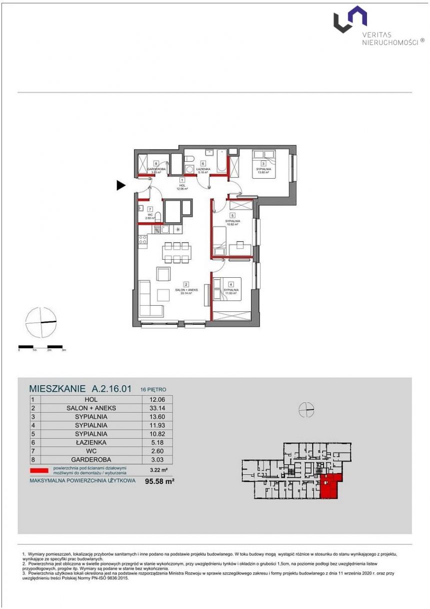 Katowice Koszutka, 994 032 zł, 95.58 m2, w apartamentowcu miniaturka 2