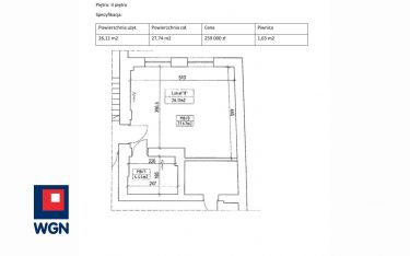 Bydgoszcz, 259 000 zł, 27.74 m2, pietro 2