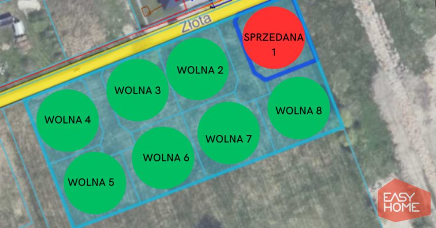 Działki budowlane pod zabudowę mieszkaniową - zdjęcie 1