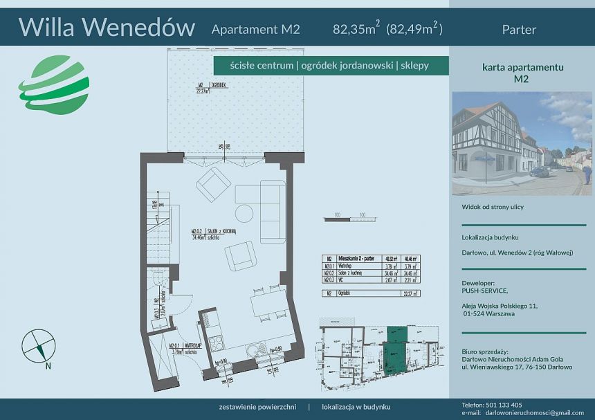 Darłowo, 823 500 zł, 82.35 m2, M5 miniaturka 4