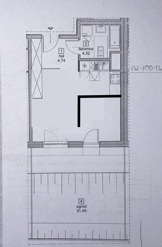 MIESZKANIE NA SPRZEDAŻ-UL.NA ŁĄKACH-32,87M2 miniaturka 10