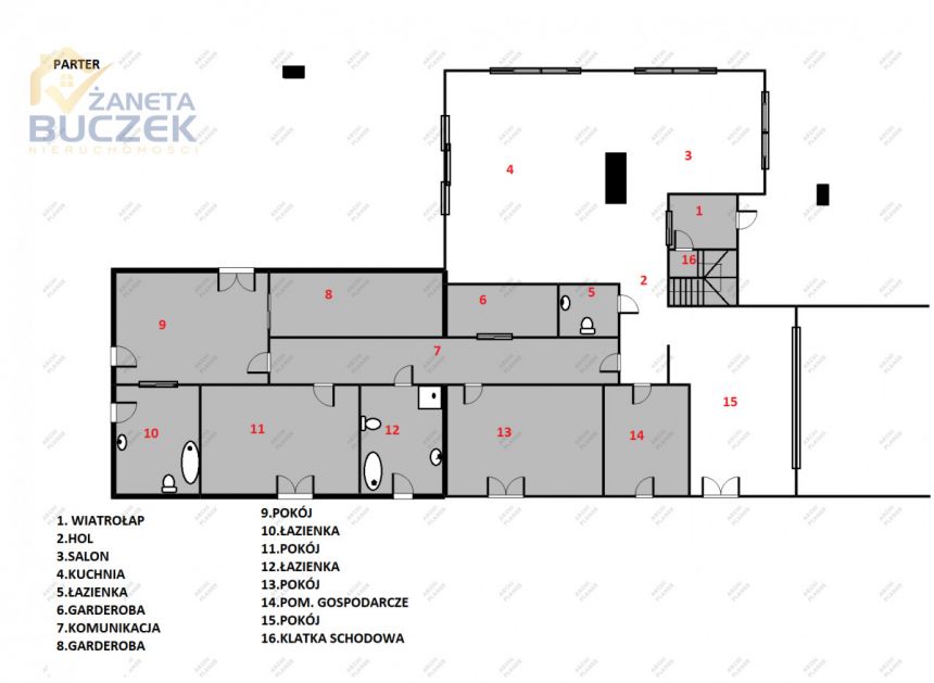 Stary Dębsk, 550 000 zł, 257.45 m2, z cegły miniaturka 2