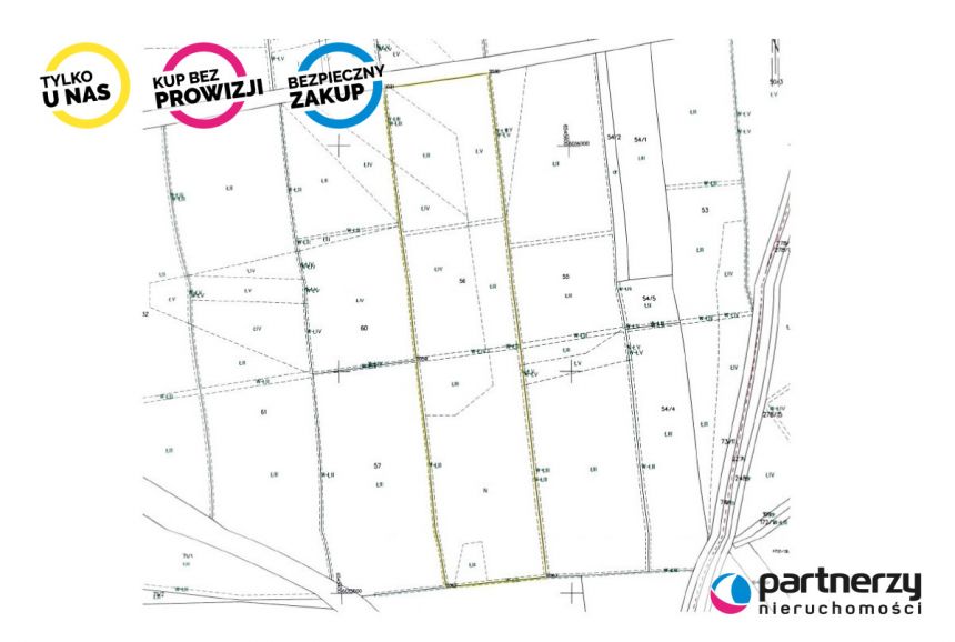 Roszkowo, 599 000 zł, 4.05 ha, droga dojazdowa utwardzona miniaturka 3