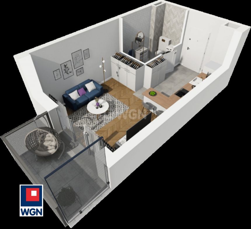 Gdańsk Śródmieście, 367 920 zł, 26.18 m2, do wykończenia miniaturka 6