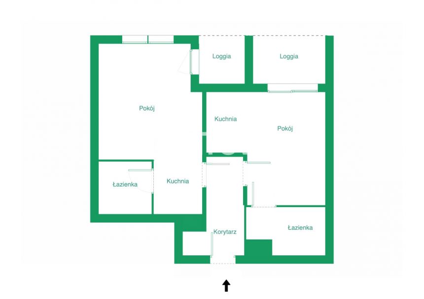 Gdynia Śródmieście, 1 020 000 zł, 47.85 m2, pietro 1 miniaturka 6