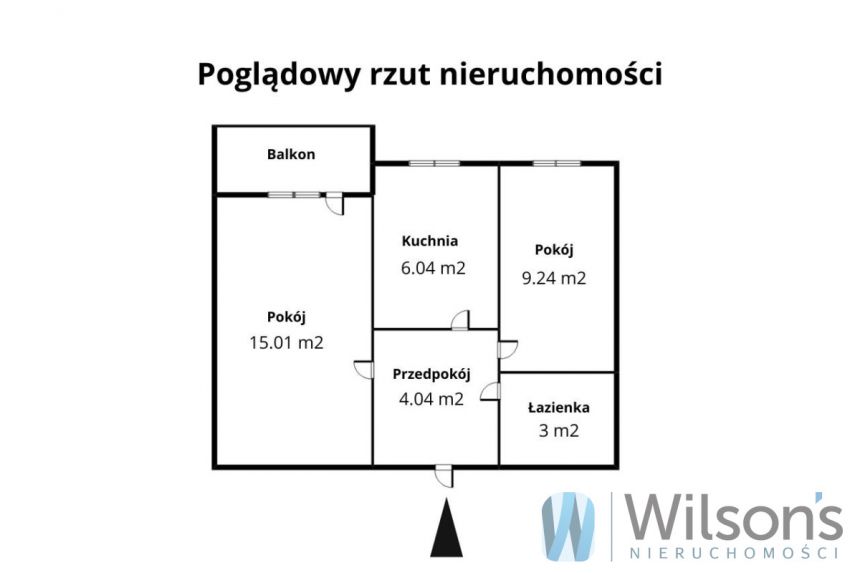 Warszawa Nowe Bródno, 555 000 zł, 38.3 m2, pietro 1/10 miniaturka 3