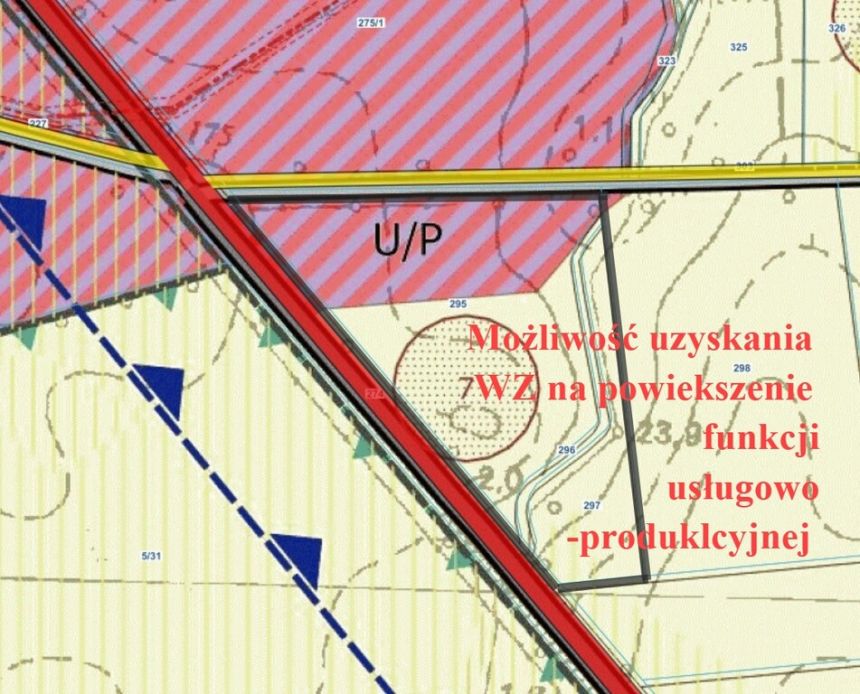Teren inwestycyjny z potencjałem produkcja,/składy miniaturka 3