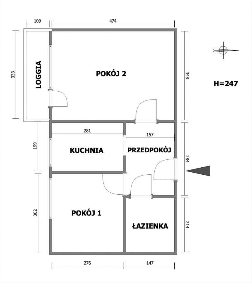 Kraków Bieżanów-Prokocim, 649 000 zł, 39.5 m2, w bloku miniaturka 15