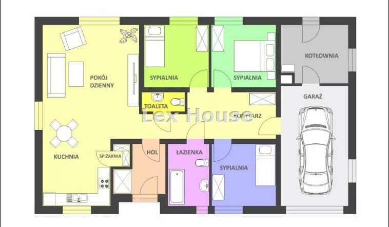 Przemocze, 650 000 zł, 132 m2, jednorodzinny miniaturka 4
