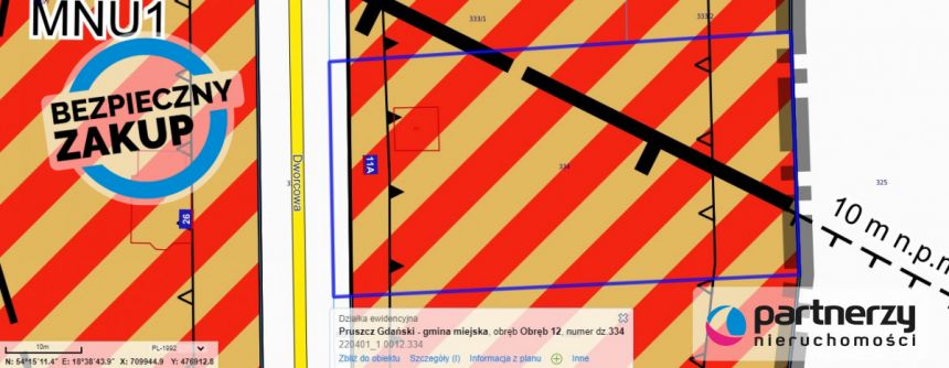 Pruszcz Gdański, 1 550 000 zł, 19.85 ar, droga dojazdowa asfaltowa miniaturka 7