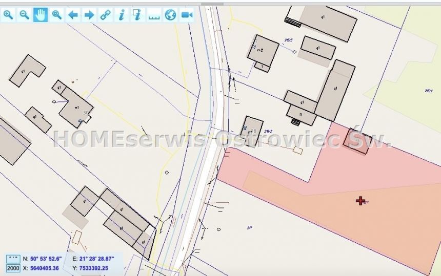 Działka rolno-budowlana 3500 m2 Grójec k/Ostrowca miniaturka 3