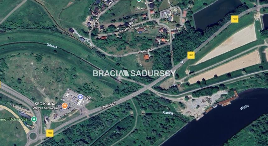 działka pod rekreację Kraków Bielany 20 arów miniaturka 4