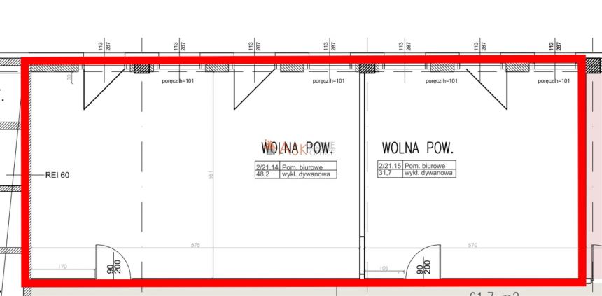 Wrocław Fabryczna, 1 632 zł, 32 m2, stan bardzo dobry miniaturka 7