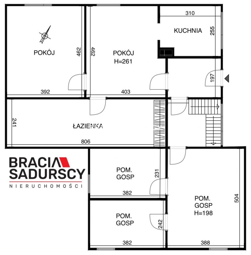 Duży dom na działce widokowej w Bochni miniaturka 48
