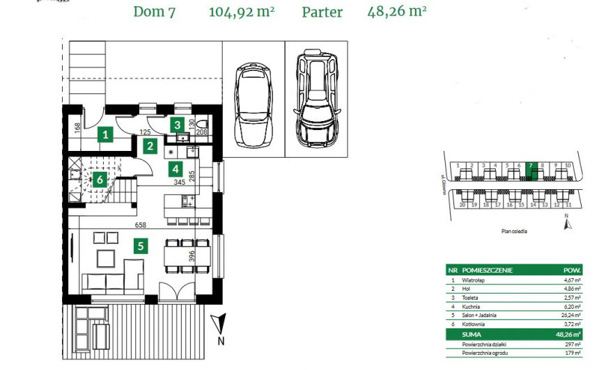 Piękny domek z ogrodem w cichej i spok.okolicy, blisko Wrocławia - Krzyżowice miniaturka 19