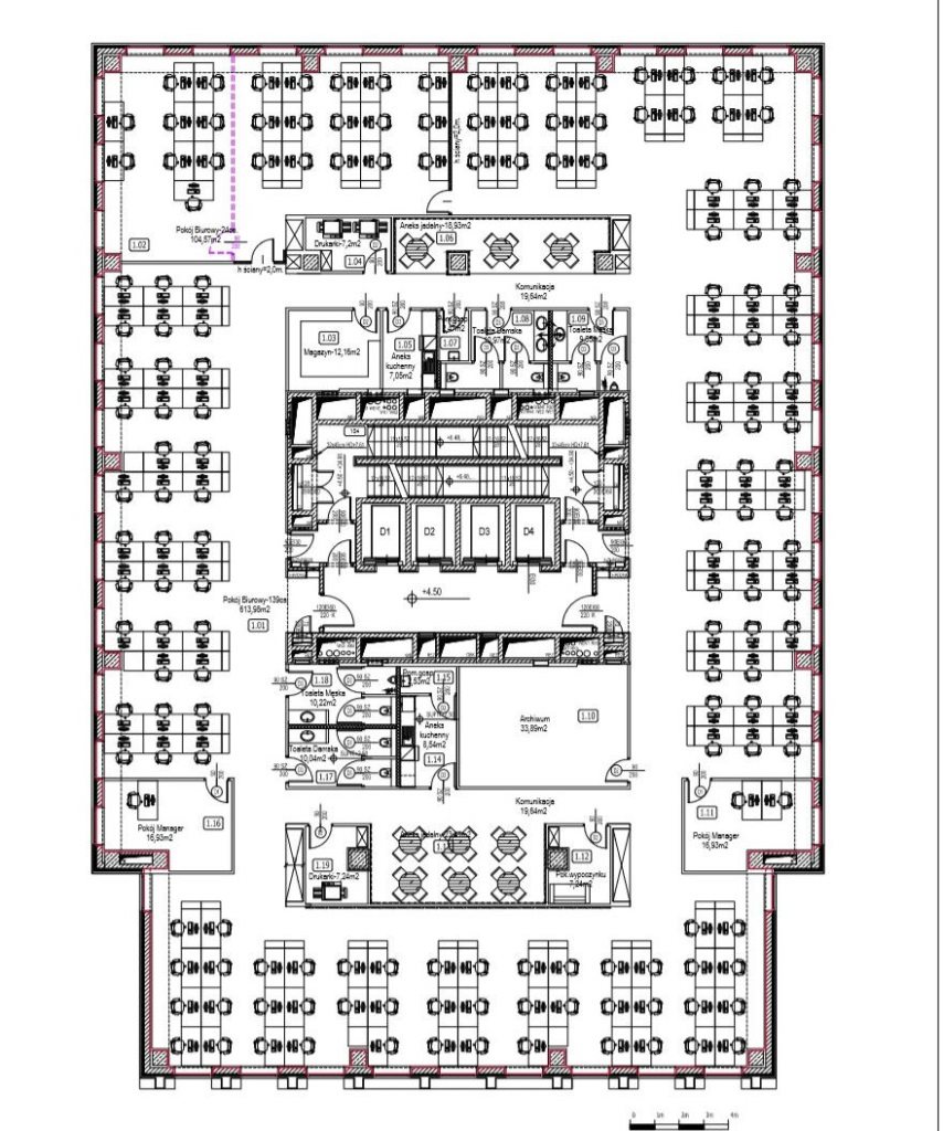 Kraków Bronowice, 7 018 zł, 121 m2, biurowy miniaturka 8