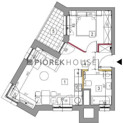 2-pokojowe mieszkanie na Mokotowie miniaturka 13