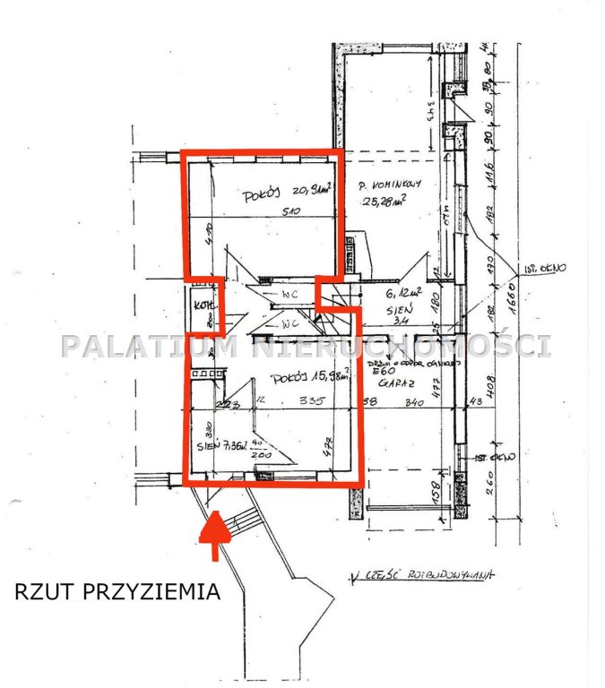 Warszawa Wilanów, 3 000 zł, 60 m2, parter/1 miniaturka 2