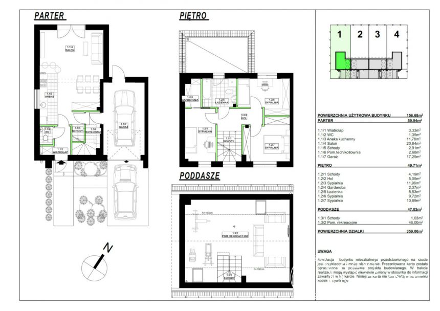 Konstancin-Jeziorna, 999 000 zł, 156.68 m2, segment skrajny miniaturka 28