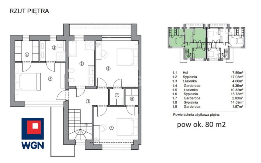 Piotrków Trybunalski, 795 000 zł, 134 m2, murowany miniaturka 7