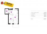 Kraków Podgórze, 1 103 311 zł, 38.17 m2, z parkingiem podziemnym miniaturka 2