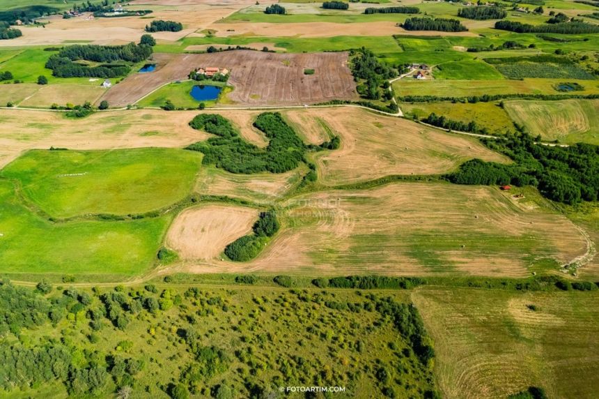 Działka z plażą nad jeziorem Narie miniaturka 8