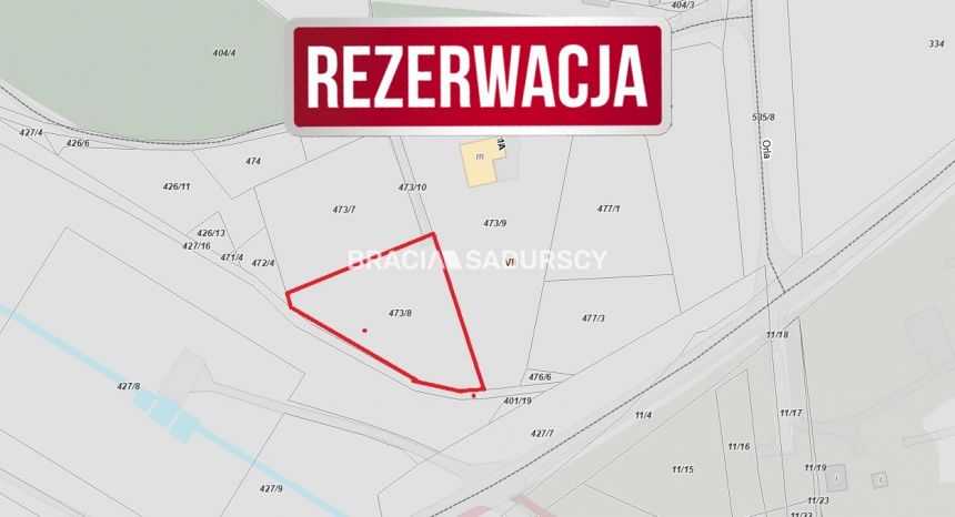 działka pod rekreację Kraków Bielany 20 arów - zdjęcie 1