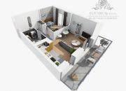 Mieszkanie NOWE 44,77m2 ,2 pok. w Centrum Wrocławia/Stare Miasto miniaturka 6