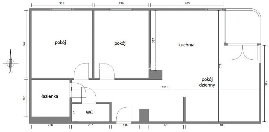 Kraków Ruczaj, 1 150 000 zł, 67.9 m2, w apartamentowcu miniaturka 3