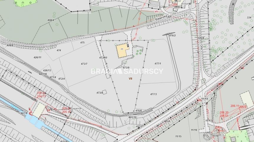 działka pod rekreację Kraków Bielany 20 arów miniaturka 5