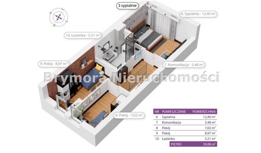 Jaskrów, 418 000 zł, 79 m2, do wykończenia miniaturka 5