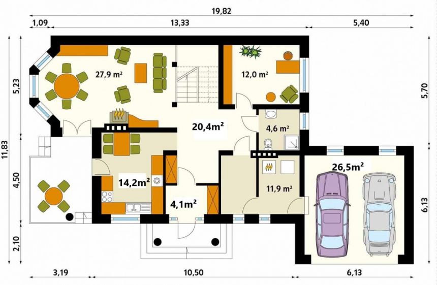 Dobieszyn, 960 000 zł, 180 m2, ogrzewanie gazowe miniaturka 21