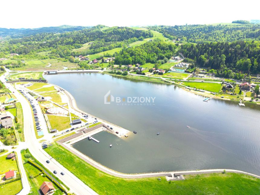 Działka budowlana z widokiem na Jezioro Rożnowskie miniaturka 16