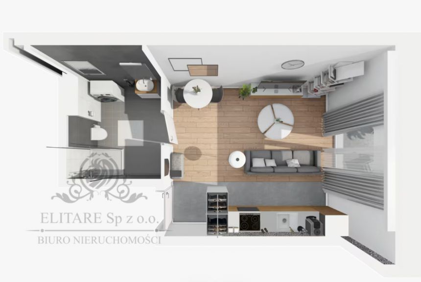 Mieszkanie 25,56m2 ,1 pok. w Centrum Wrocławia/Stare Miasto miniaturka 5