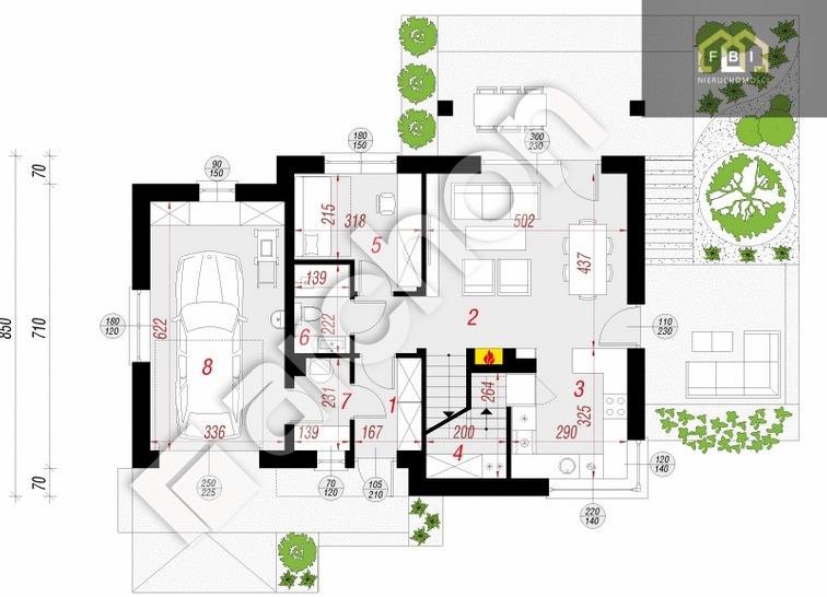 Skawina, 995 000 zł, 137 m2, do wykończenia miniaturka 6