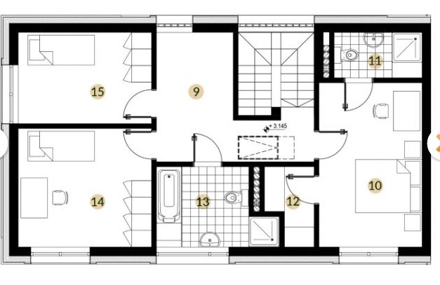 Brwinów, 920 000 zł, 130 m2, bliźniak miniaturka 7