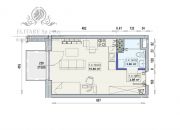 PROMOCJA!Mieszkanie 27,49m2 ,1 pok z balkonem 3,15m2. w Centrum Wrocławia miniaturka 2