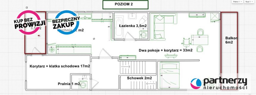 Gdańsk Piecki-Migowo, 1 880 000 zł, 248 m2, z cegły miniaturka 6