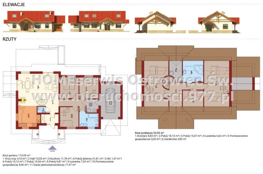 Na sprzedaż dom stan surowy 155m2, działka 5100 m2 miniaturka 25