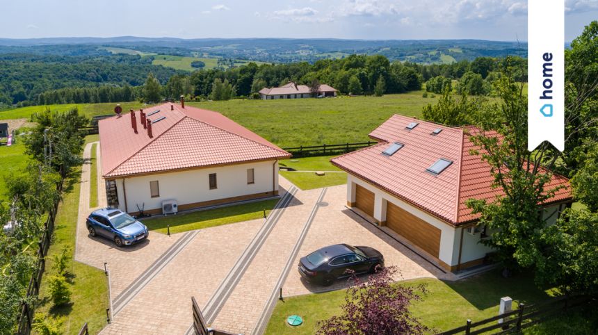 Wyposażona Posiadłość 2 domy + 0,82 ha Chmielnik miniaturka 3