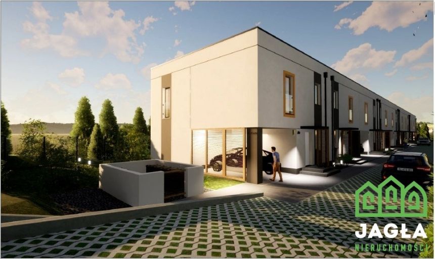 Nowy dom szereg develop. 105/130m2 Flisy  V.2026r - zdjęcie 1
