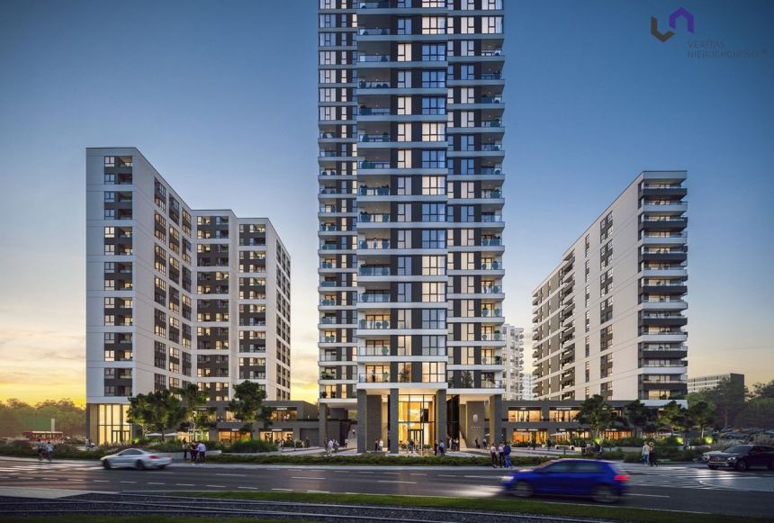 Katowice Koszutka, 1 477 740 zł, 134.34 m2, aneks kuchenny połączony z salonem miniaturka 3