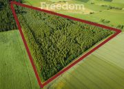 9,85 ha zalesionej działki rolnej na Mazurach!!! miniaturka 1