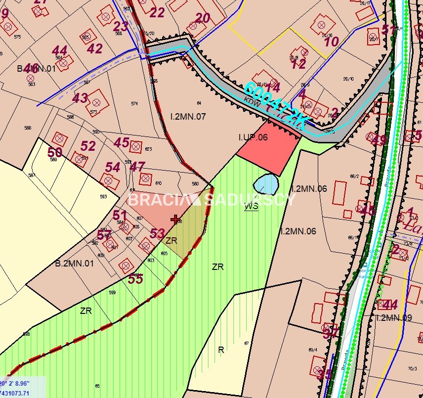 Raciborowice, 448 000 zł, 21.28 ar, woda w drodze miniaturka 5